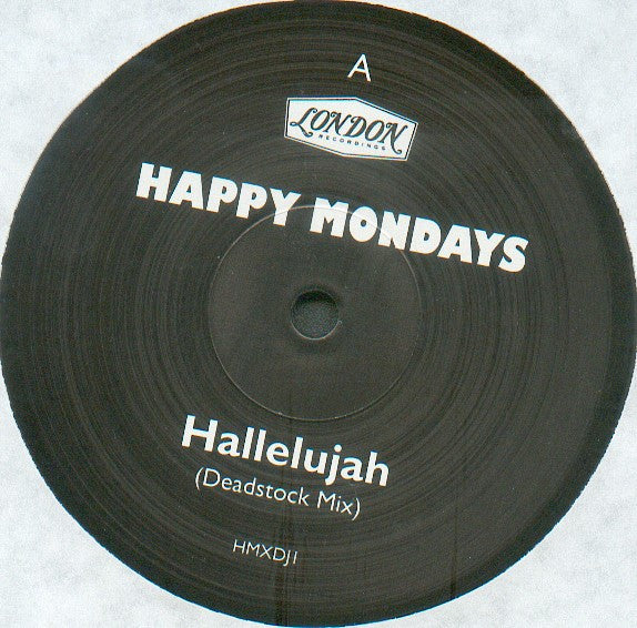 Happy Mondays : Hallelujah (Deadstock Mix) (12", S/Sided, Mixed, Promo)