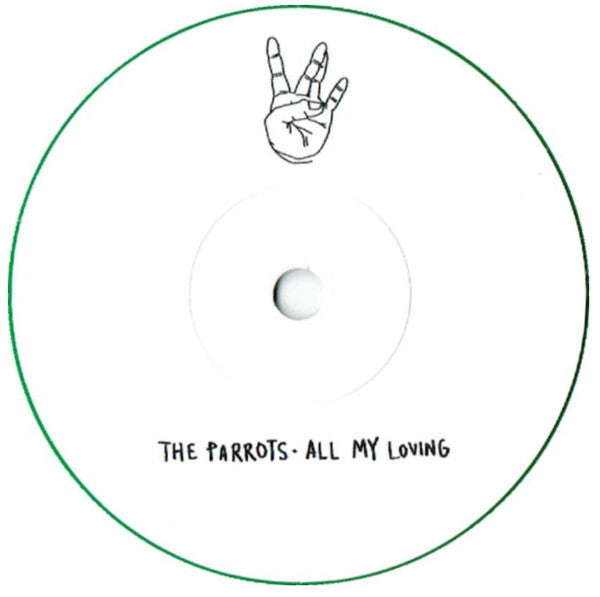 The Parrots (5) / Hinds : Hinds ♡ Parrots (7", Single, Ltd, Gre)