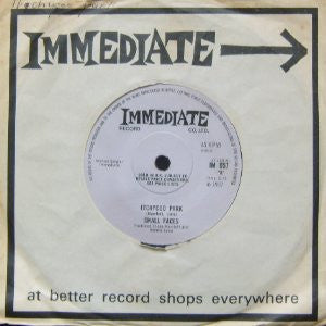 Small Faces : Itchycoo Park (7", Single, Mono, Sol)
