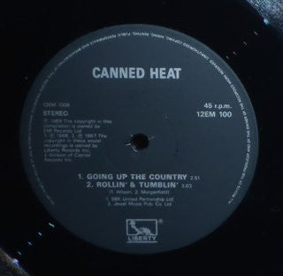 Canned Heat : Let's Work Together (12")