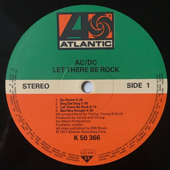 AC/DC : Let There Be Rock (LP, Album, RE)