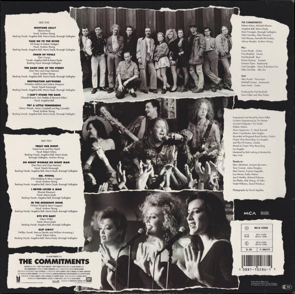 The Commitments : The Commitments Music From The Original Motion Picture Soundtrack (LP, Album)