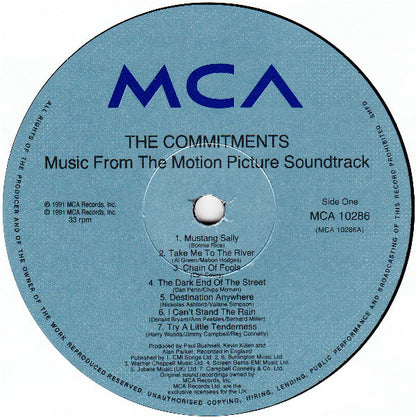 The Commitments : The Commitments Music From The Original Motion Picture Soundtrack (LP, Album)
