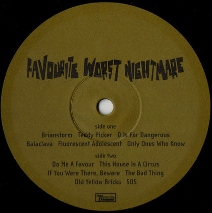 Arctic Monkeys : Favourite Worst Nightmare (LP, Album, RE)