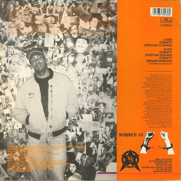 Subject: 13* : Eternity (12", Ora)