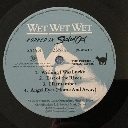 Wet Wet Wet : Popped In Souled Out (LP, Album)