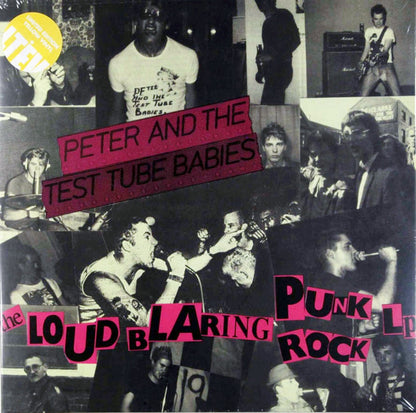 Peter And The Test Tube Babies : The Loud Blaring Punk Rock LP (LP, Album, Ltd, RE, Yel)