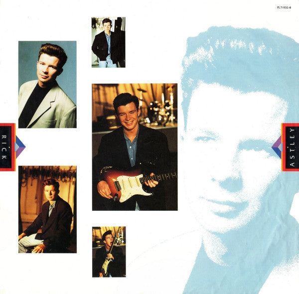 Rick Astley : Hold Me In Your Arms (LP, Album)