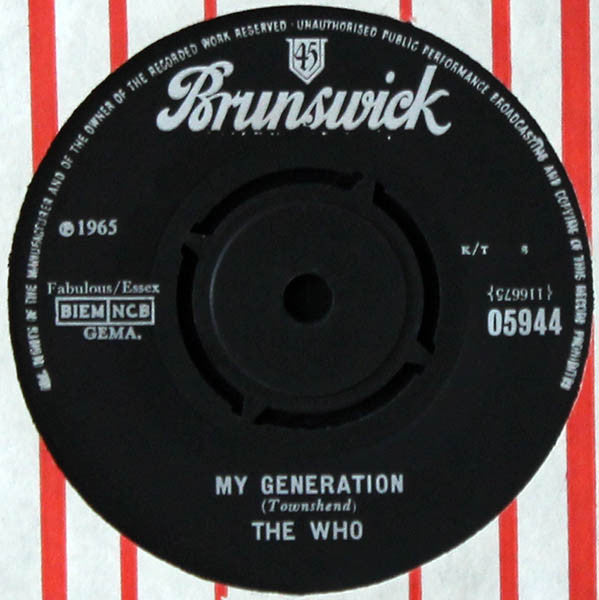 The Who : My Generation (7")