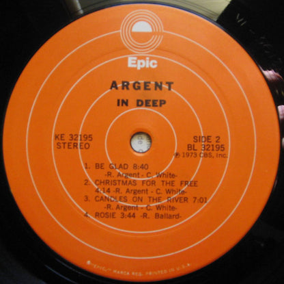 Argent : In Deep (LP, Album, RE)