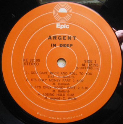 Argent : In Deep (LP, Album, RE)