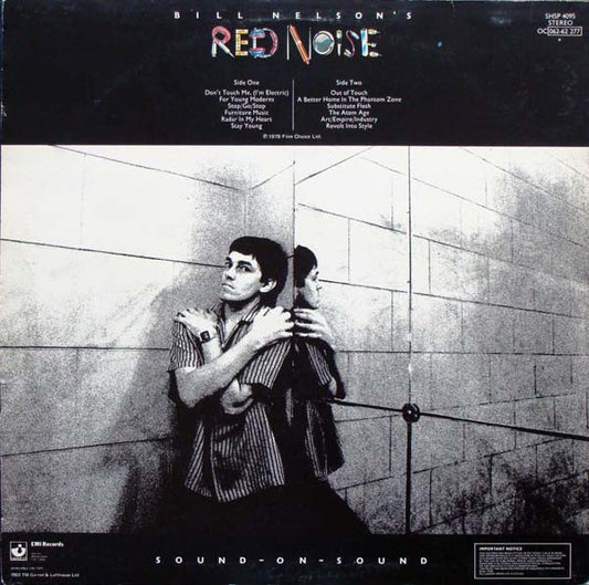 Bill Nelson's Red Noise* : Sound On Sound (LP, Album)