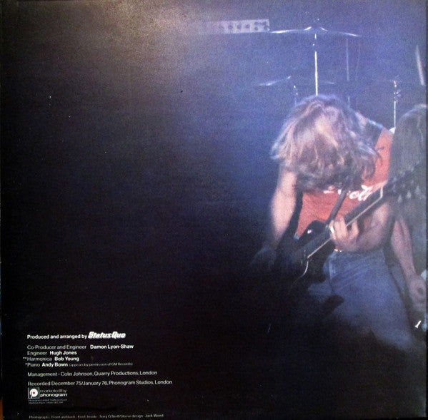 Status Quo : Blue For You (LP, Album, Gat)