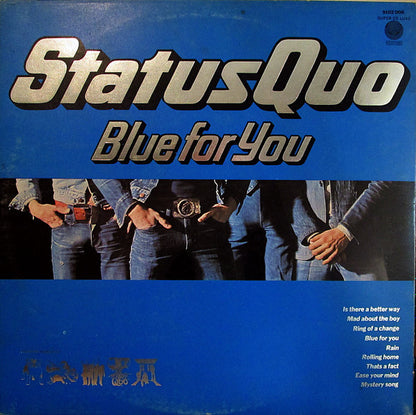 Status Quo : Blue For You (LP, Album, Gat)