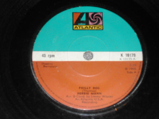 Herbie Mann : Philly Dog (7", Single, RE, Sol)