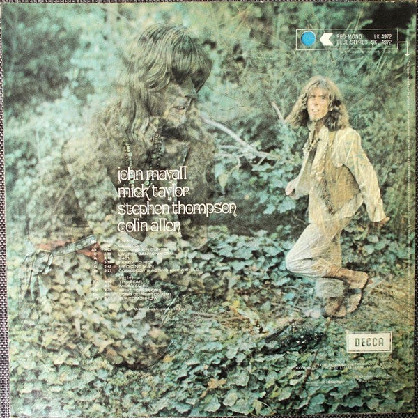 John Mayall : Blues From Laurel Canyon (LP, Album, RP)