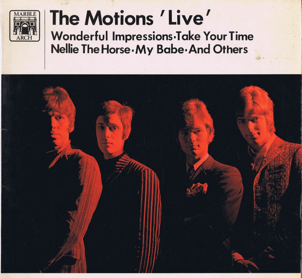 The Motions : Live! (LP, Album)