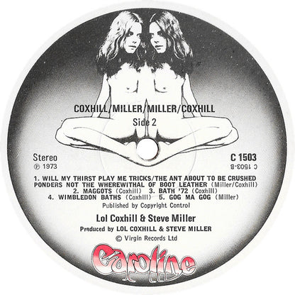 Lol Coxhill & Steve Miller (3) : Coxhill / Miller / Miller / Coxhill (LP, Album)