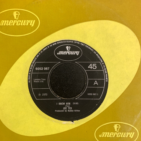 Joe Tex : I Knew Him (7", Single)
