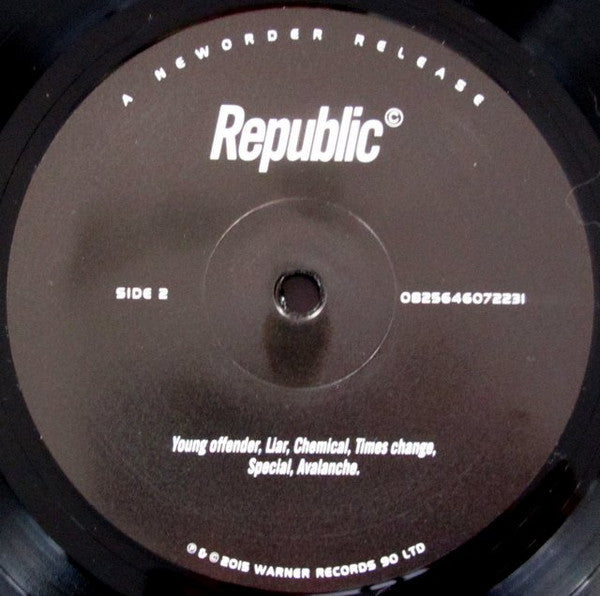 NewOrder* : Republic (LP, Album, RE, RM, 180)