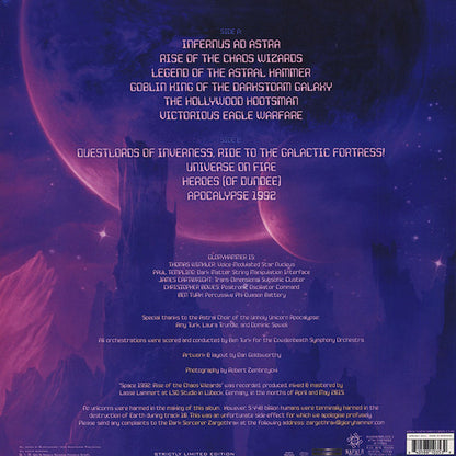 Gloryhammer : Space 1992: Rise Of The Chaos Wizards (LP, Album, Ltd)