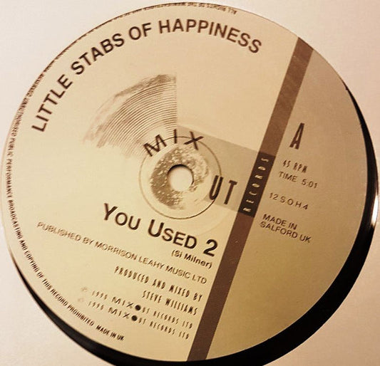 Little Stabs Of Happiness (2) : You Used 2 / Funny Kind Of Love (12", Single)