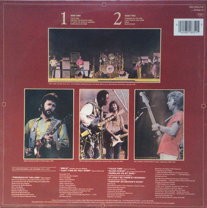 Eric Clapton : Timepieces Vol. II - 'Live' In The Seventies (LP, Comp)