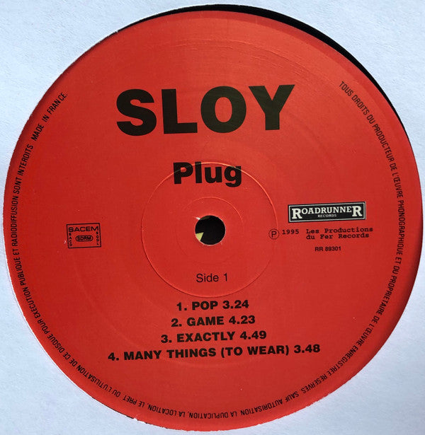 Sloy : Plug (LP)