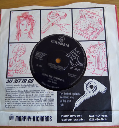 Jeff Beck : Tallyman (7", Single, Sol)