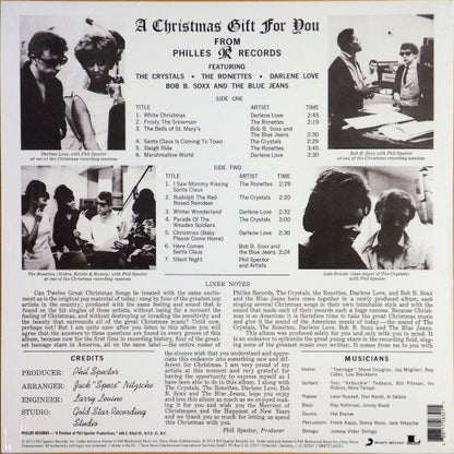 Various : A Christmas Gift For You From Philles Records (LP, Album, Mono, RE, 180)