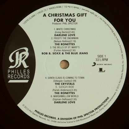 Various : A Christmas Gift For You From Philles Records (LP, Album, Mono, RE, 180)