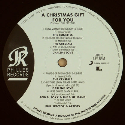 Various : A Christmas Gift For You From Philles Records (LP, Album, Mono, RE, 180)
