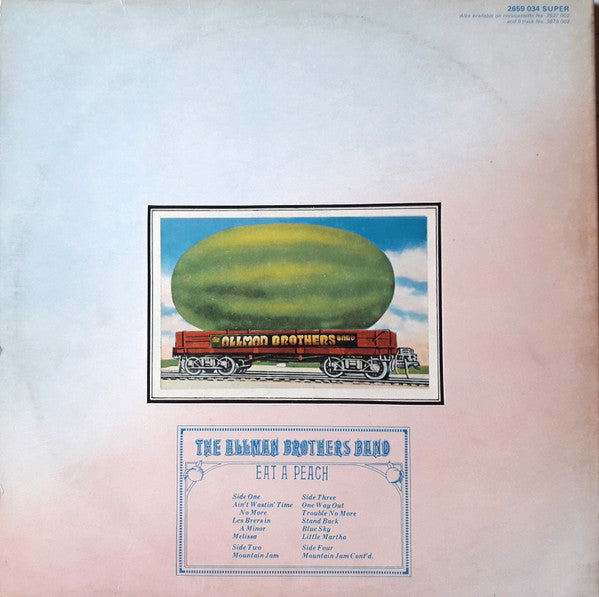 The Allman Brothers Band : Eat A Peach (2xLP, Album, RE, Gat)