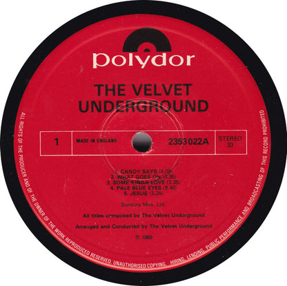 The Velvet Underground : The Velvet Underground (LP, Album, RE, Red)