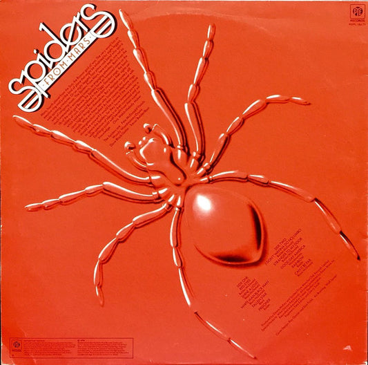 Spiders From Mars : Spiders From Mars (LP, Album, Tra)