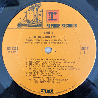 Family (6) : Music In A Doll's House (LP, Album, RE)