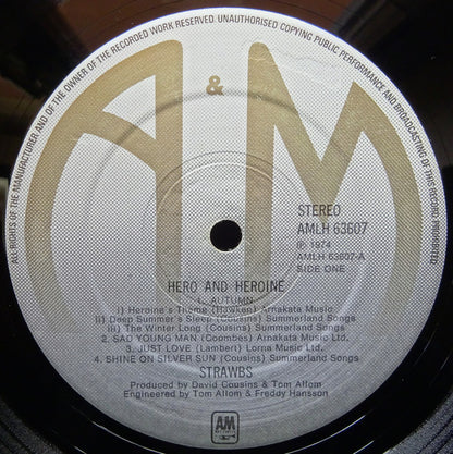 Strawbs : Hero And Heroine (LP, Album)