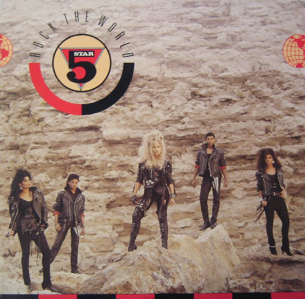 5 Star* : Rock The World (LP, Album)