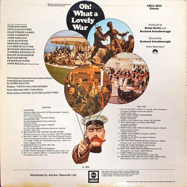 Alfred Ralston : Oh! What A Lovely War (LP, Album, RE)