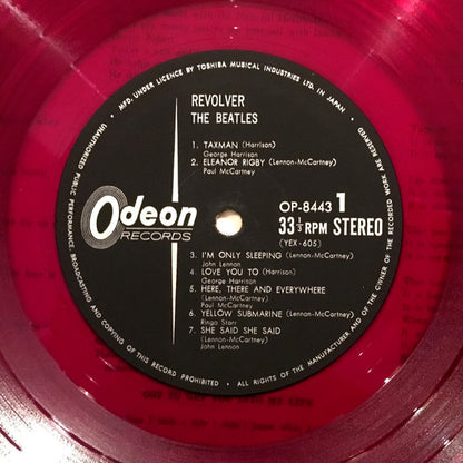 The Beatles : Revolver (LP, Album, RE, Red)