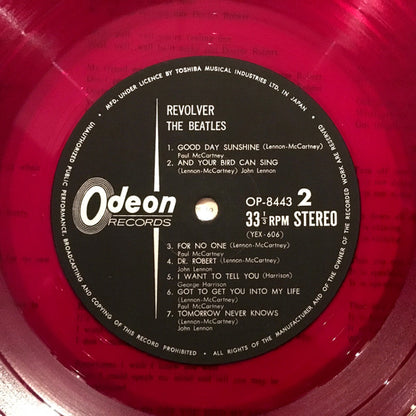 The Beatles : Revolver (LP, Album, RE, Red)