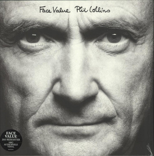 Phil Collins : Face Value (LP, Album, RE, RM, Gat)