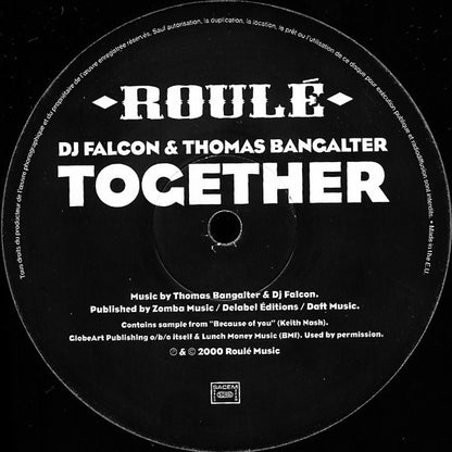 Together (2) / DJ Falcon & Thomas Bangalter : Together (12", S/Sided)