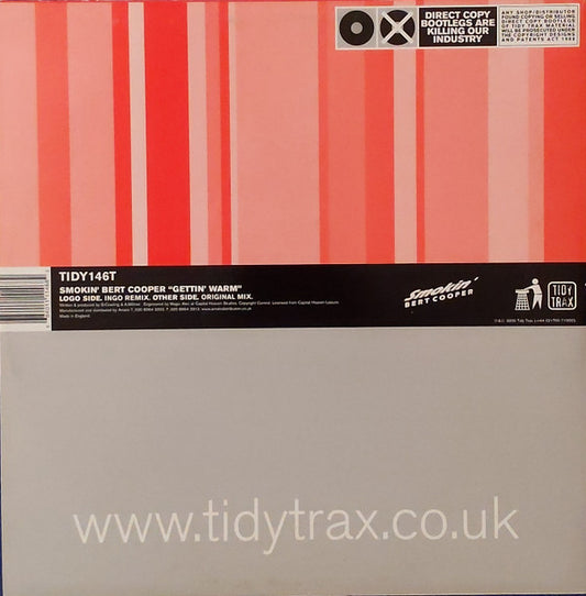 Smokin' Bert Cooper : Gettin' Warm (12")