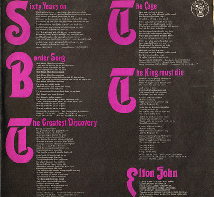 Elton John : Elton John (LP, Album, Gat)