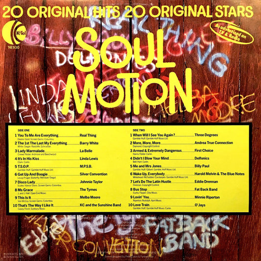 Various : Soul Motion (LP, Album, Comp, Ltd)