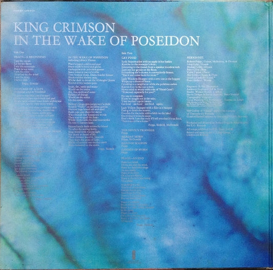 King Crimson : In The Wake Of Poseidon (LP, Album, Tex)