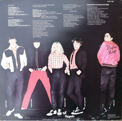 Blondie : Blondie (LP, Album, RE, RP, Blu)
