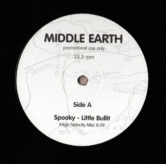Spooky / Salt 'N' Pepa : Middle Earth (12", Promo, Unofficial)