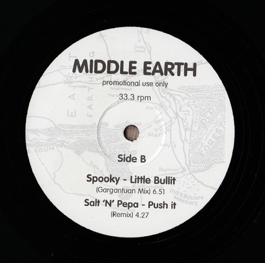 Spooky / Salt 'N' Pepa : Middle Earth (12", Promo, Unofficial)